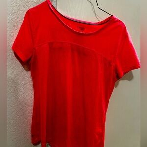 Danskin pink Fitted Short Sleeve T-Shirt